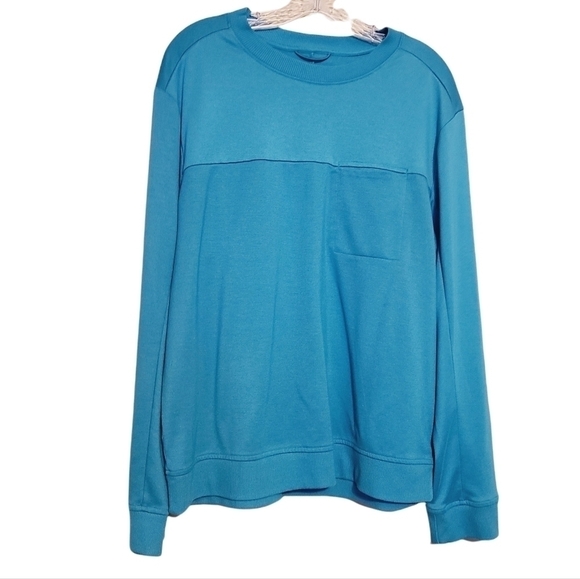 All in Motion | Women's Turquoise Long Sleeve Tee (Size Large) - Picture 1 of 10